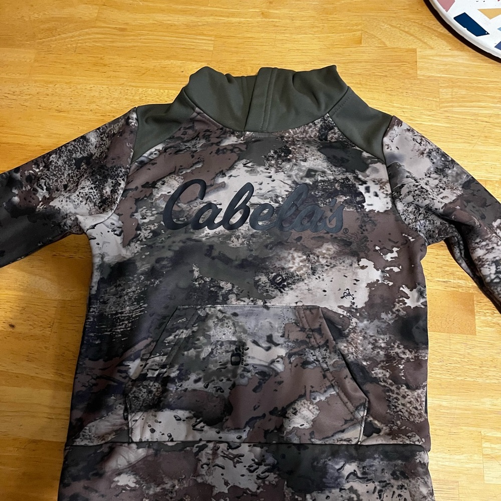 Cabela's Olive Green Hooded Jacket